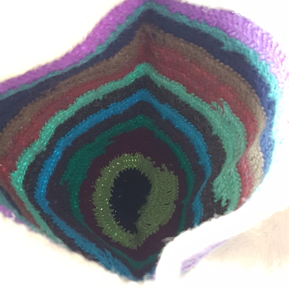 Nalbinding multi-coloured hat / toque | Viking Style | NWT - Picture 14 of 17